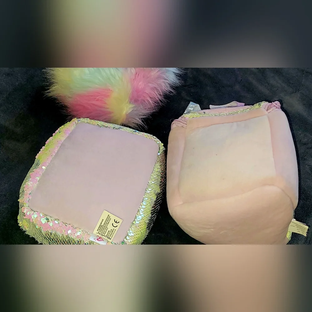 JUSTICE PETS PET SHOP ACCESSORIES LOT, BED, Beanbag, Carrier ㄟ(≧◇≦)ㄏ